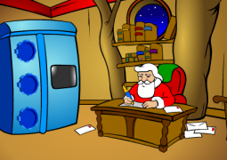 Santa Claus wish you a Merry Christmas! - Christmas Ecard