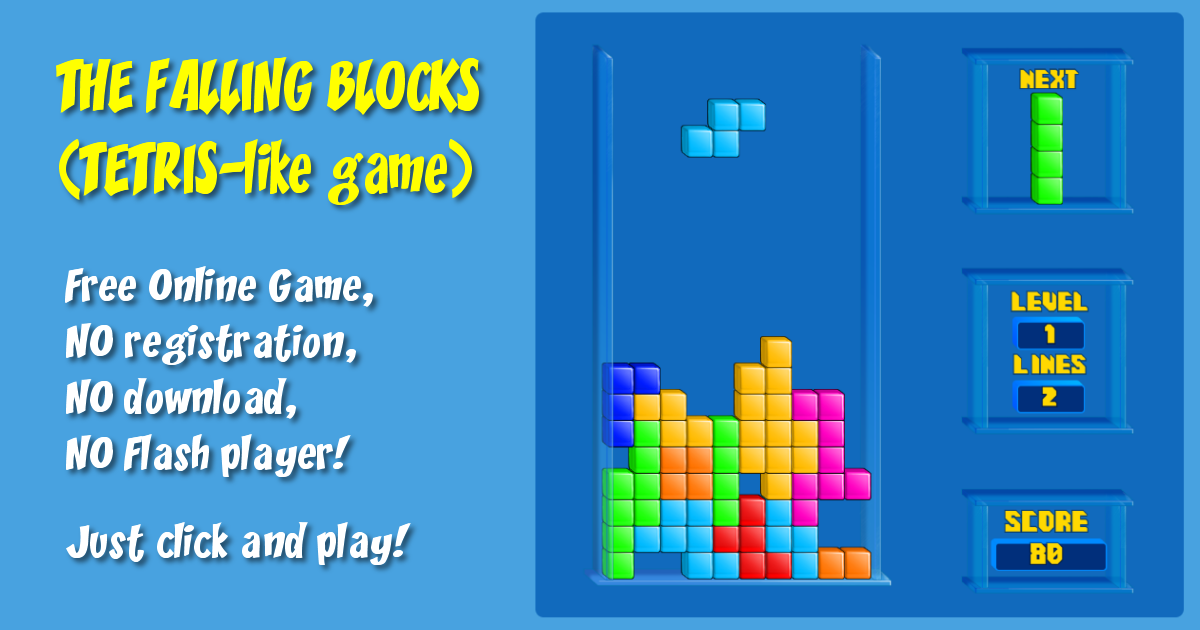 Falling Blocks The Tetris Game - Play Falling Blocks The Tetris