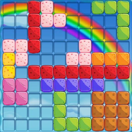 🕹️ Play Gummy Blocks Game: Free Online Gummy Block Space Filling  Tetris-Inspired Line Making Video Game for Kids & Adults