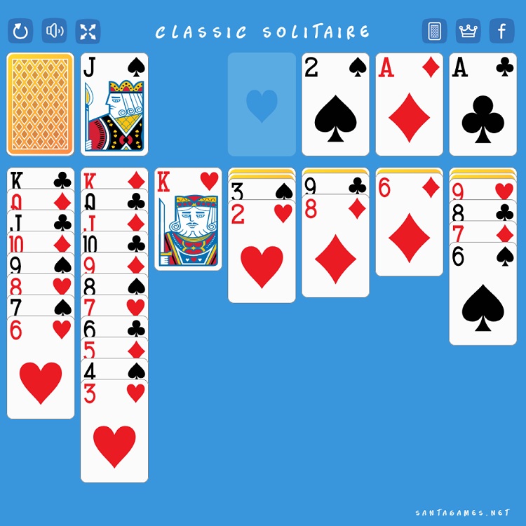 Play Solitaire online free. 1-12 players, No ads