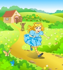 Goldilocks running away