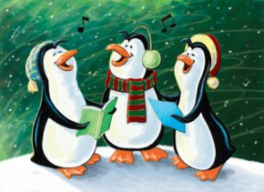 The carol singers